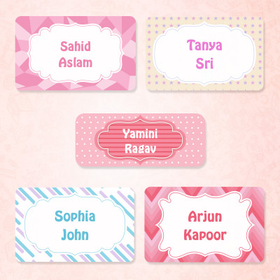 Patterned Labels