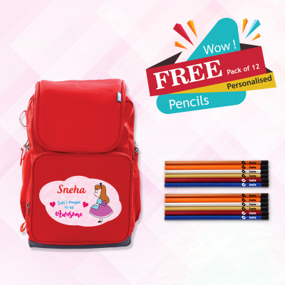Active Kids School Bag (Std 3 to 6)