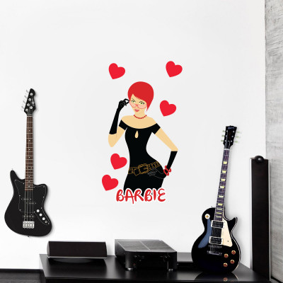 Barbie Wall Decal