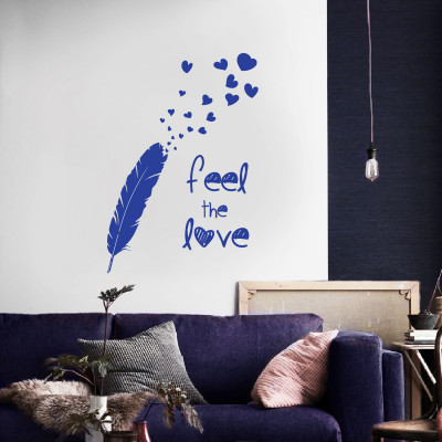 Feel the Love Wall Decal