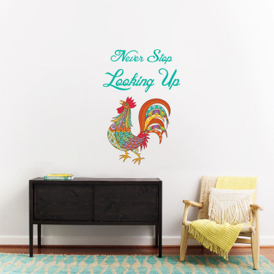 Looking Up Wall Decal