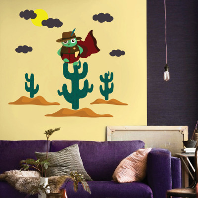 Owl Wall Decal