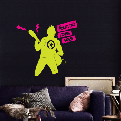Rock Star Wall Decal