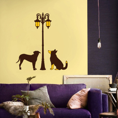 Street Dogs Wall Decal